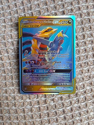 Carta Pokémon Garchomp & Giratina GX 270 HP