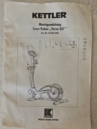 Kettler Bicicleta Elíptica