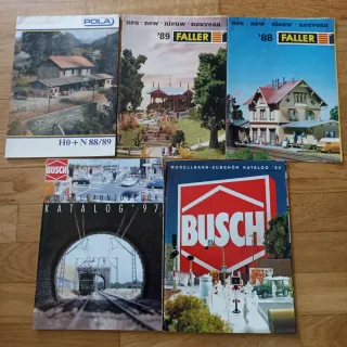 Cataloghi modellismo ferroviario Busch, Faller