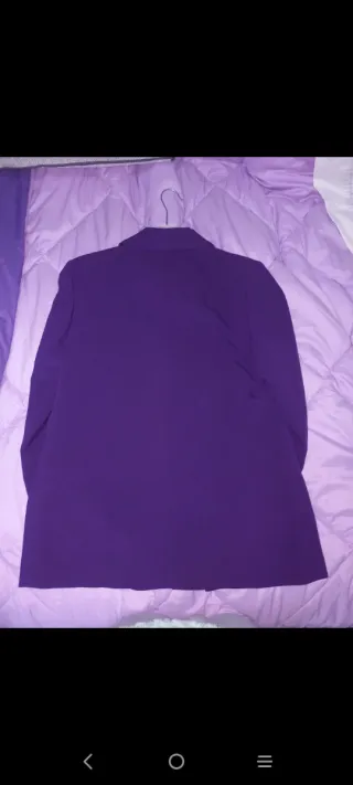 Americana morada Kiabi Talla 38