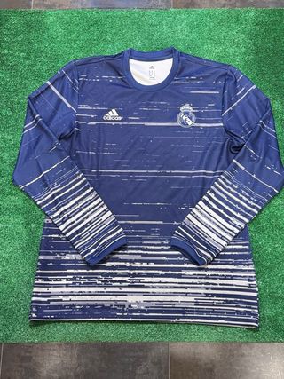 Sudadera Real Madrid Adidas Azul y Blanca