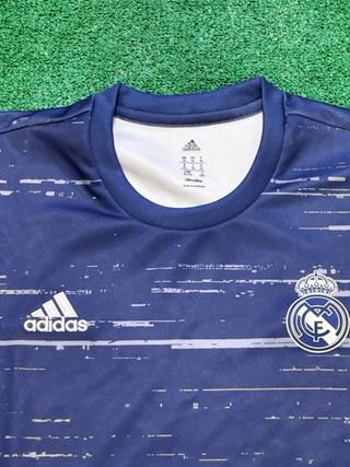 Sudadera Real Madrid Adidas Azul y Blanca