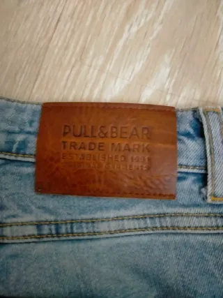 Jeans uomo strappati tg44 pull & bear
