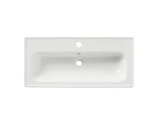 Lavabo Cerámico Bricodepot Towan Blanco