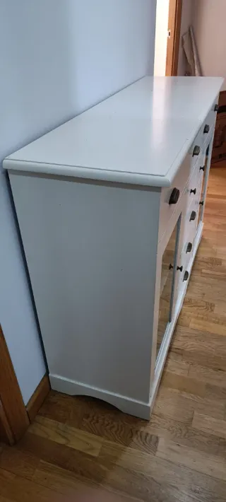 Aparador Blanco Estilo Provenzal - Gran Capacidad