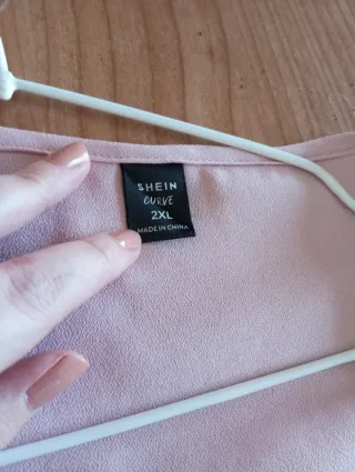 Blusa Verano Mujer Rosa Talla XXL