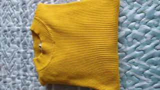 Jersey canalé manga larga T/L. De Pull&Bear