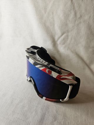 Gafas de esquí con lente azul