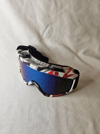 Gafas de esquí con lente azul