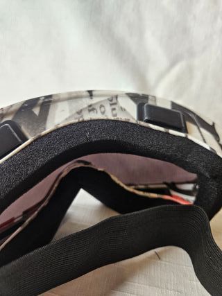 Gafas de esquí con lente azul