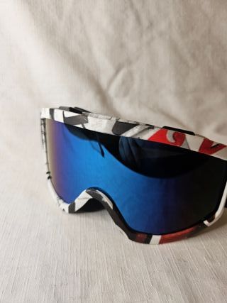 Gafas de esquí con lente azul