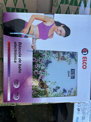 Báscula de baño electrónica Elco