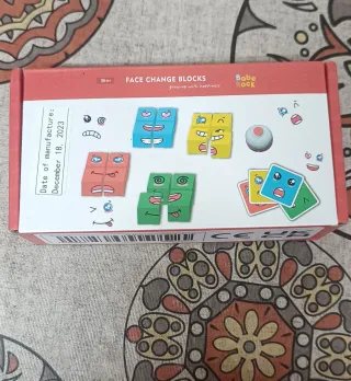 Puzzle Jyego Bloques Caras Divertidas