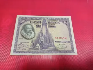 Billete 100 Pesetas Banco de España 1928