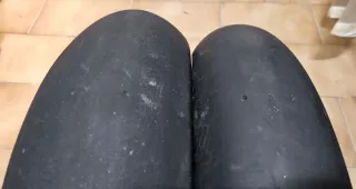 Neumáticos PMT Slicks 100/90-12 y 120/80-12