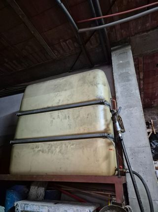 Tanque Gasoil de 1000l. Con pistola para coches