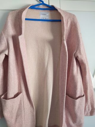 Chaqueta Algodón Rosa Pull&Bear Talla S