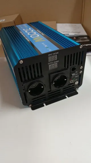 Inversor 3000W 12V Onda Pura LED USB