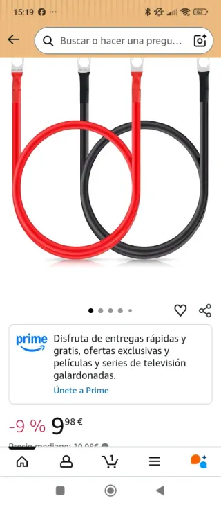 Inversor 3000W 12V Onda Pura LED USB