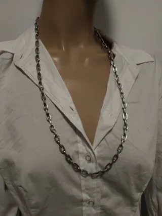 Cadena Plata Ley Maciza