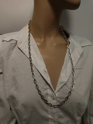 Cadena Plata Ley Maciza