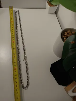 Cadena Plata Ley Maciza