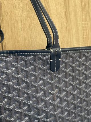 Bolso Azul/Gris para Universidad o trabajo