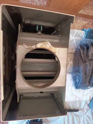 Calentador de gas Ariston blanco