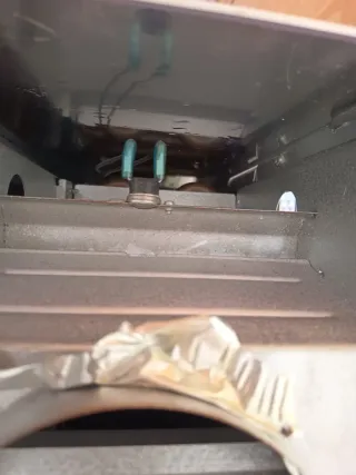 Calentador de gas Ariston blanco