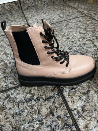 Botas Zara rosa talla 38