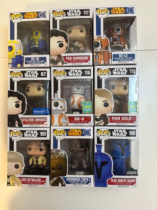 Funko Pop Star Wars (Leer descripción)