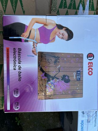 Báscula de baño electrónica ELCO