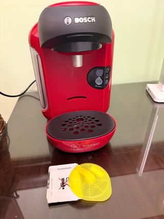 Cafetera Bosch Tassimo Roja