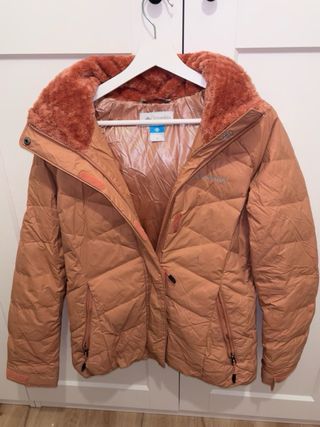 Chaqueta Columbia Invierno Talla M Rosa