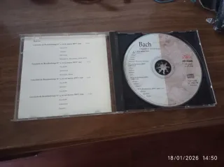 CD Música Clásica Bach - Conciertos de Brandeburgo