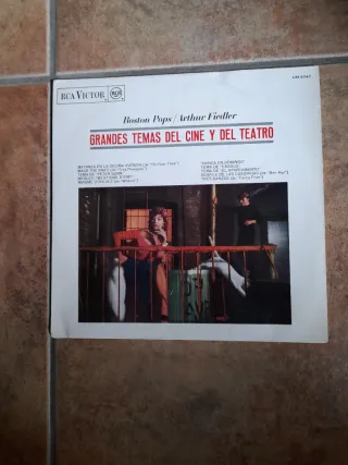 Vinilo Grandes Temas del Cine y del Teatro