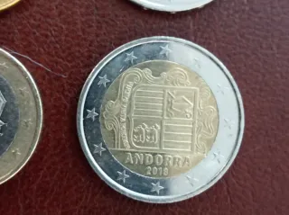 Lote de 6 Monedas de Andorra