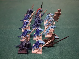 Warhammer Guerreros Saurios Hombres Lagarto