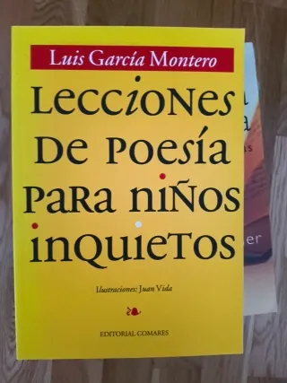 3x2 Poesía niños inquietos García montero