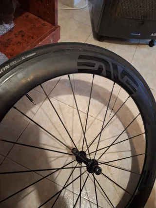 Rueda Delantera Enve 60mm Tubular