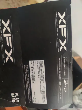 Tarjeta Gráfica XFX Radeon RX 6650 XT 8GB GDDR6