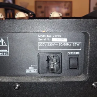 Amplificador VOX Valvetronix Vt20