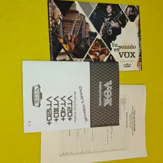 Amplificador VOX Valvetronix Vt20