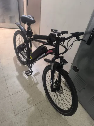 Bicicleta Eléctrica Evercross Negra