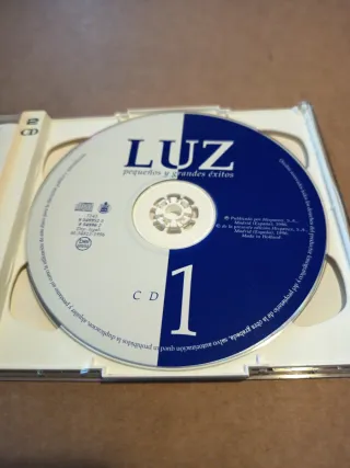 2 CDs Luz Casal - Pequeños y Grandes Éxitos