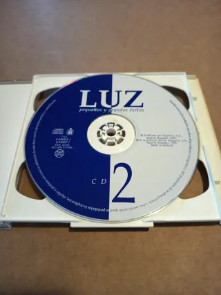 2 CDs Luz Casal - Pequeños y Grandes Éxitos