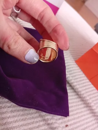 Anillo Aristocrazy Baño Dorado