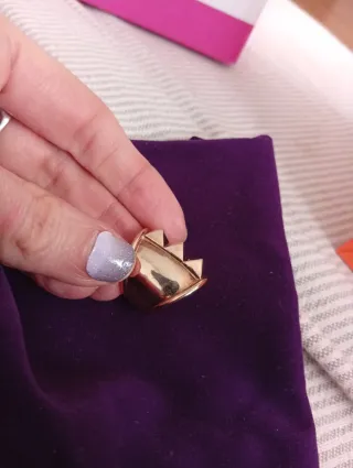 Anillo Aristocrazy Baño Dorado