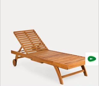 Hamaca de madera acacia