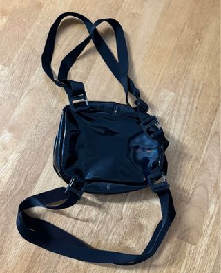 Bolso Adidas Negro Brillante